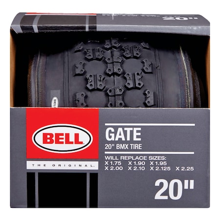 Bell Sports Bell Sports 20 in. Rubber Bicycle Tire 1 pk 7091019